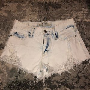 Light Wash Jean Shorts